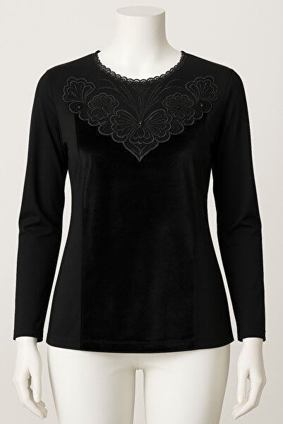 wear on Luxury Plus Size Viscose Long Sleeve Mother Combed Cotton Blouse (New Season)