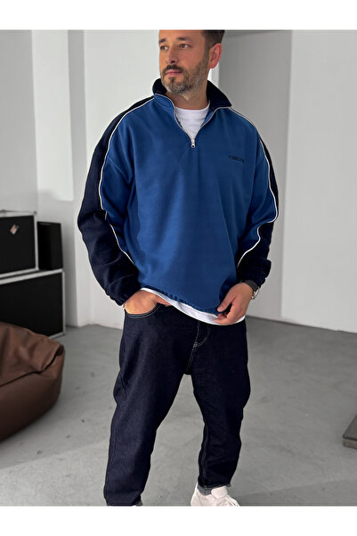 BYBASICMAN Blue Polar Forever Sweatshirt Pm-0027