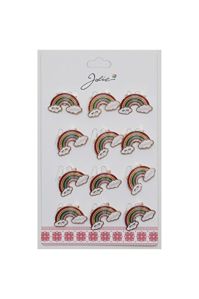 dng Set of 12 Martisor Brooches for Children - Rainbow Smile