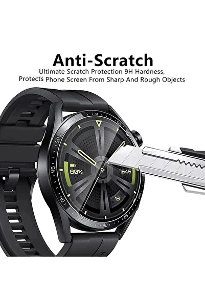 Flippy Tempered Glass Screen Protector for Huawei Watch GT4 41MM (2.5D Transparent)