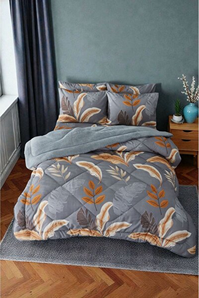 Arma Concept Double Wellsoft Quilt Sleeping Set 195X215 & 4 Pillowcases & Fitted Sheet with Elastic
