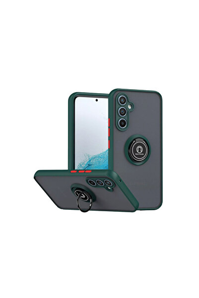 NewFace غطاء سيليكون لهاتف سامسونج جالاكسي S25 FE بتصميم مونتريال - أخضر