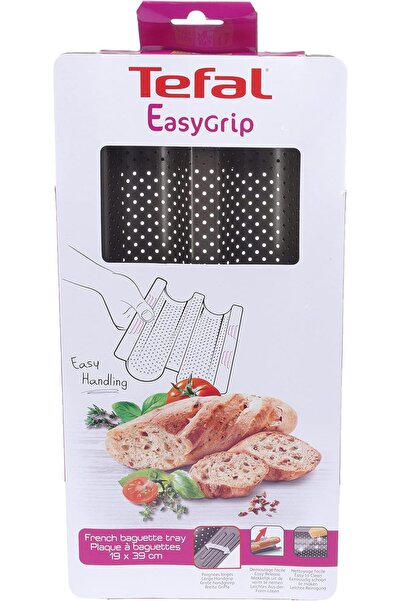 TEFAL Grip Baguette Pan, Brown, J1629314
