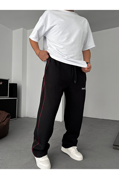 BYBASICMAN Trening brodat Black Traces TW-7086