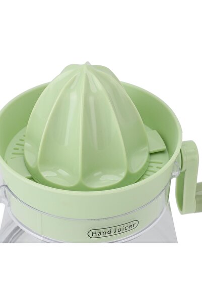 Flippy Manual Citrus Juicer Flippy, Durable, Easy to Use and Store, 16.5x13 cm, Transparent/Green