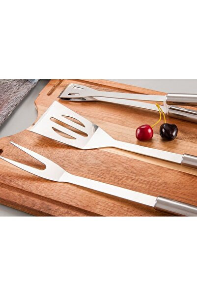 Flippy Set of 20 Grill Utensils, Flippy, Stainless Steel, Oxford Bag, Silver