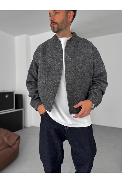 BYBASICMAN Антрацитовий піджак з ґудзиками BRY-110-08