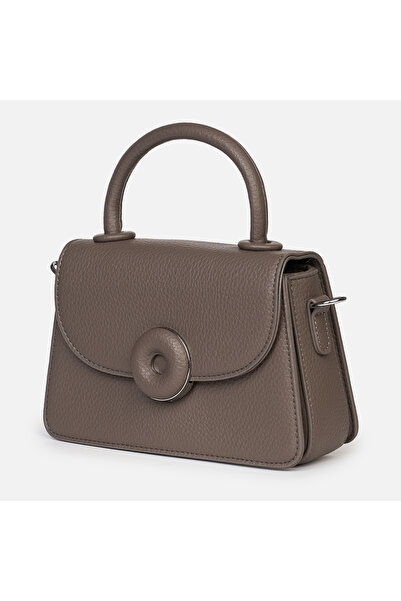 LanaFashion Eco-leather bag with metallic details and sophisticated design 21*13*7cm CRL1488