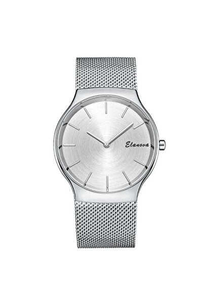 Elanova Men's Stainless-Steel Analog Wrist Watch EL48S
