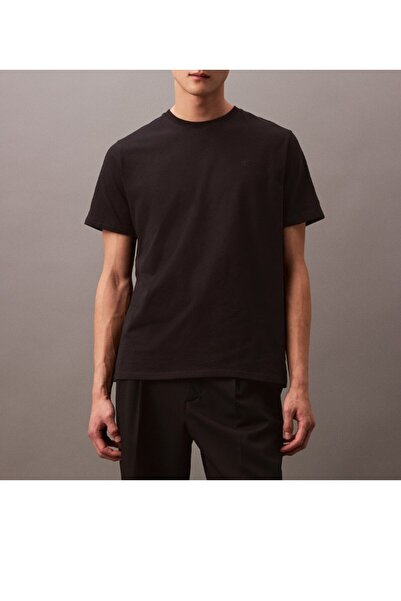 Calvin Klein - Men's T-shirt, Black, 100% Cotton