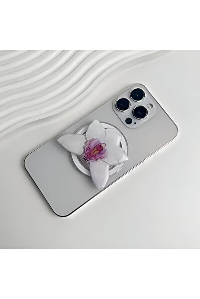 HYPERSOFT Magsafe Özellikli Tüm Telefonlarla Uyumlu Telefon Tutucu Magsafeli Popsocket