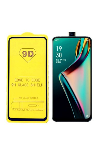 Flippy Tempered Glass 9D Screen Protector for iPhone 15 Plus - Anti-Shock, Full Glue, Black Edges, T