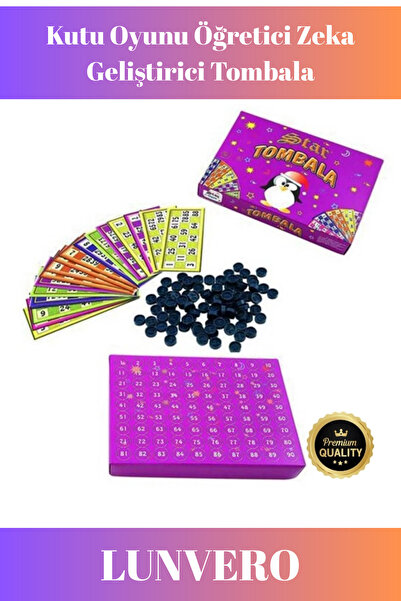 Lunvero Özel Üretim Zeka Geliştirici Eğitici Öğretici Aile Parti Eğlence Yılb...