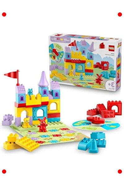 markentegra Large Castle Play Set - Educational Construction Toy with 3 Figur...