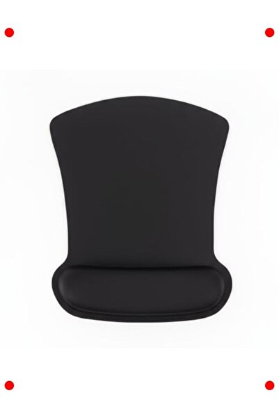 markentegra لوحة ماوس سوداء مريحة مع دعم مريح للمعصم