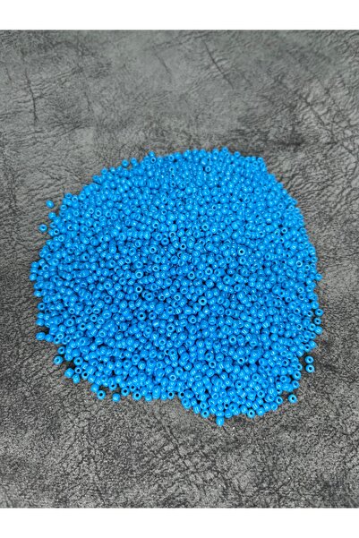 Mos Tespih 10 Gram Mavi Kum Boncuk 2x3mm Takı Boncuğu