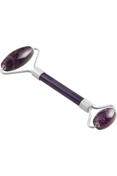 Ecotools Amethyst Facial Roller, Face Roller and Massager, Purple, 1 Count
