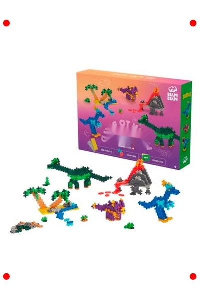 markentegra Dinosaur Building Blocks Set, 600 Pieces