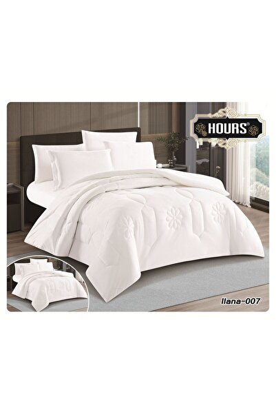 HOURS Lina winter bedspread, single and a half size, plain velvet