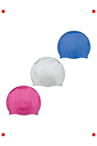 markentegra Children's Colorful Wave Pattern Swimming Cap