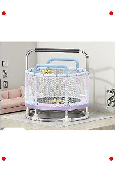 Genel Markalar Güvenlik Fileli Çocuk Trambolini - 150 cm