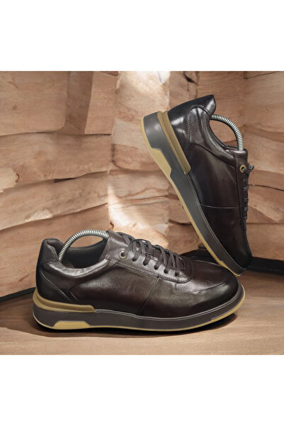 VİVA SHOES 100% Genuine Leather Eva Sole Casual Men's Shoes