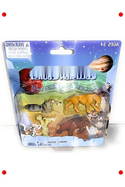 markentegra مجموعة شخصيات فيلم عصر الجليد مكونة من 4 شخصيات