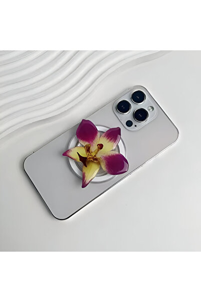HYPERSOFT Magsafe Özellikli Tüm Telefonlarla Uyumlu Telefon Tutucu Magsafeli Popsocket