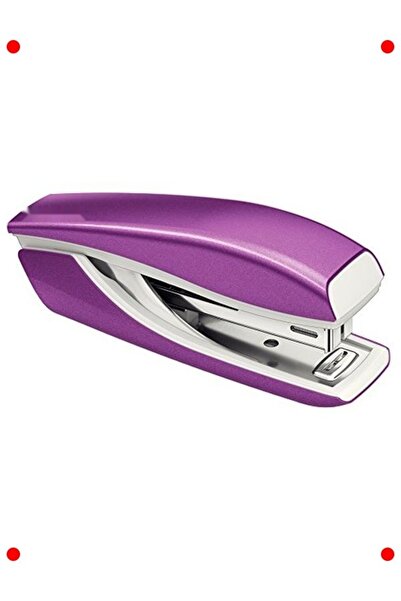 markentegra دباسة صغيرة معدنية باللون الأرجواني - سعة 10 ورقات