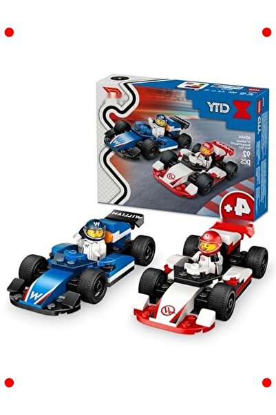 markentegra مجموعة بناء سيارات سباق الفورمولا 1 (92 قطعة) - للأعمار من 4 سنوا...