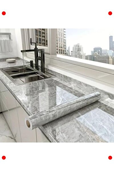 markentegra Marble Pattern Adhesive Foil - Athens Gray 60Cm*5Mt