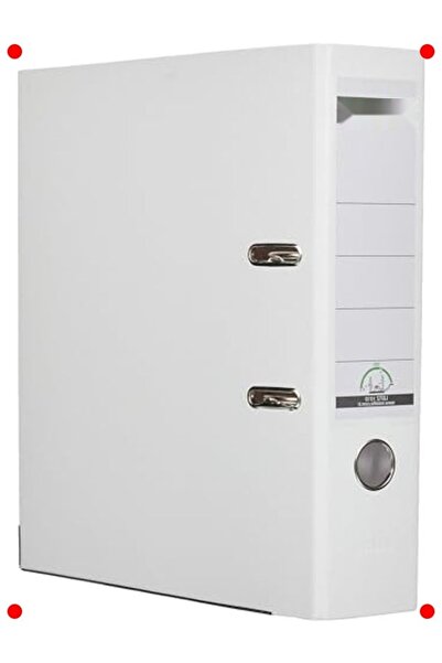 markentegra Wide-Angle White Office Folder