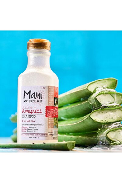 Maui Moisture Shine + Awapuhi Moisturizing Vegan Shampoo, 13 fl. Oz