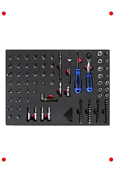 markentegra طقم مفاتيح ربط 1/4 - 109 قطعة مع محامل سنير