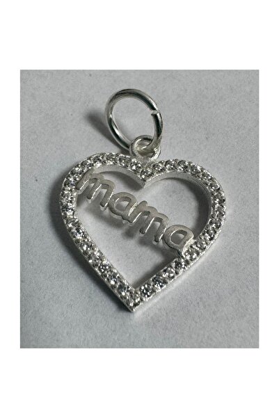 Jolie Silver Pandantiv din argint 925, 1,25 g, inimă „Mama” cu zirconiu