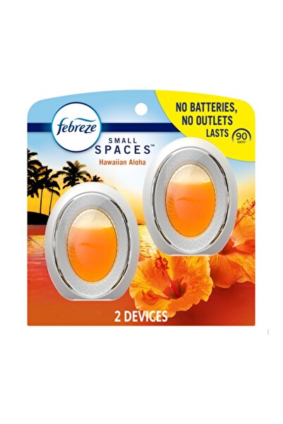 Febreze Small Spaces Air Freshener, Hawaiian Aloha, 2 Count