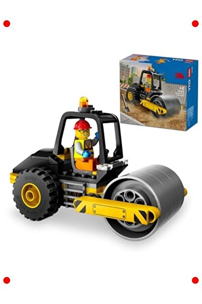 markentegra Road Roller Construction Set - Construction Themed Games