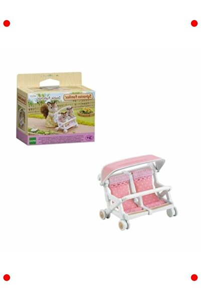 markentegra Minik Dostlar İçin İkiz Bebek Arabası Oyuncağı
