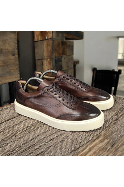 VİVA SHOES 100% Genuine Leather Eva Sole Casual Men's Shoes