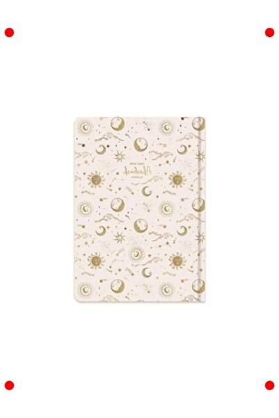 markentegra Academic Hardcover Agenda, 17X24 Cm, Lunar Pattern