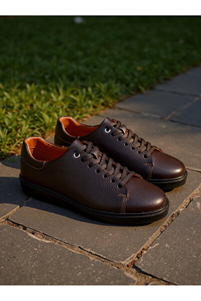 MODA Genuine Leather Brown Men's Shoes
