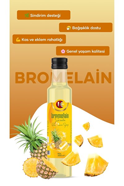 doremodam BROMELAİN ŞURUBU