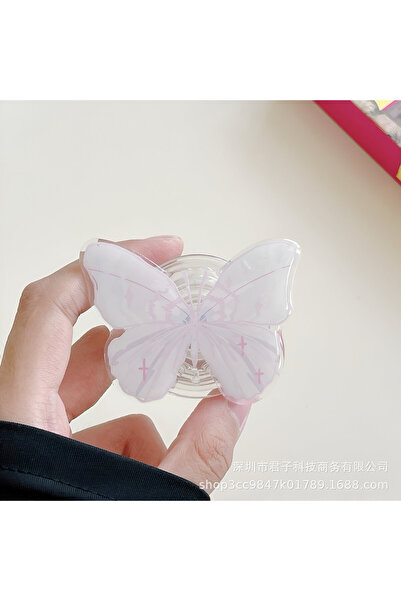 HYPERSOFT Magsafe Özellikli Tüm Telefonlarla Uyumlu Telefon Tutucu Magsafeli Popsocket