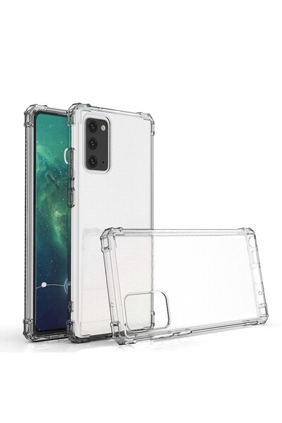 Flippy Protective Case for Samsung Galaxy S20, TPU Shockproof, Corner Protection, 1.5 mm, Transparen