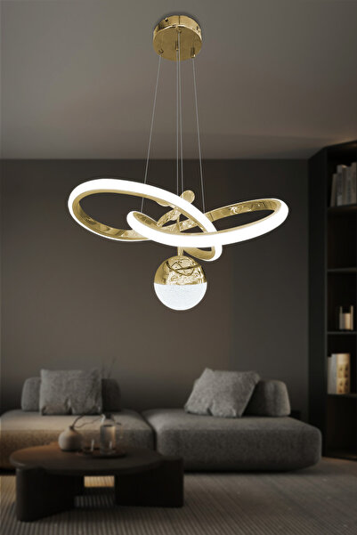 RSCOLLECTIONS Kardelen Toplu Modern LED Sarkıt Avize – Salon & Oturma Odası –...