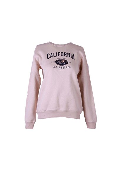 trender 26KL71S95005 Γυναικείο φούτερ Stone California με τύπωμα