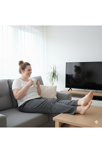 ŞERİCE Women's Plus Size (Jumbo) Pajama Bottoms (Size Measurements Are in the Description)