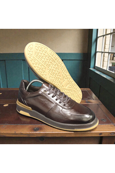 VİVA SHOES 100% Genuine Leather Eva Sole Casual Men's Shoes