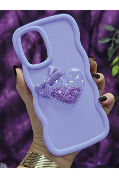 Magic Ring حافظة هاتف سامسونج جالاكسي A52 المتوافقة مع نجمة القلب والشريط اللامع باللون الأرجواني الفاتح