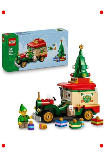 markentegra Winter Themed Truck Building Set - 224 Pieces